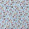 Cupcake-print cotton fabric