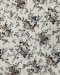 Cotton fabric with a floral vine print.
