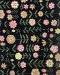 Floral-print cotton fabric