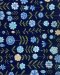 Floral-print cotton fabric