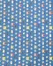 Cat and floral print cotton fabric