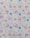 Cotton fabric with cartoon and heart print
