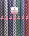 Elephant-print cotton fabric