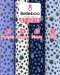 Blueberry-print cotton fabric