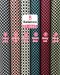 Check-print cotton fabric