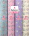 Cartoon-print cotton fabric