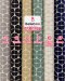 Graphic-print cotton fabric