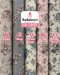 Cotton fabric with a floral cluster print