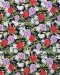 Floral-print cotton fabric