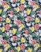 Floral-print cotton fabric