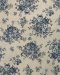 Cotton fabric with a floral cluster print