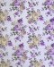 Rose-print cotton fabric