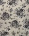 Cotton fabric with a floral cluster print