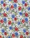 Floral-print cotton fabric