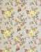 Rose-print cotton fabric
