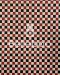 Check-print cotton fabric