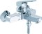 F10411-CHACT200B CONCEPT SQUARE EXP.BATH&SHOWER MIXER WITH HANDSPRAY