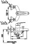  CT366A ก๊อกผสมอ่างอาบน้ำแบบก้านโยก รุ่น ARONA