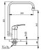 CT158A(HM) ก๊อกอ่างซิงค์ติดเคาน์เตอร์แบบก้านโยก รุ่น ARONA