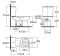 TF-2893SCP-WT-0 สุขภัณฑ์ แบบสองชิ้น 3/4.5 ลิตร รุ่น HALO