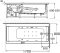 TF-70022100-WT อ่างอาบน้ำวน+อัดอากาศ+หมอน รุ่น PLAZA-S