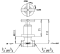 CT107C16 วาล์วเปิด-ปิดน้ำชนิดฝังผนัง รุ่น CROSS