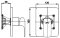 CT2151A วาล์วผสมเปิด-ปิดน้ำแบบก้านโยกชนิดฝังผนัง(ใช้กับ COTTO PROs) รุ่น SCIROCCO