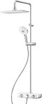 FFAS4955-701500BT0 EASYSET  EXPOSED SHOWER AUTO TEMPERATURE MIXER  WITH INTEGRATED RAINSHOWER KIT