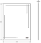BW94B-50 กระจกเงา ทรงสี่เหลี่ยมผืนผ้า ขนาด 45x60 ซม. แกะลาย