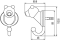 FBVHB-E102AS ขอแขวนผ้า รุ่น POLAR.B