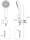 TTSR106EMFK ฝักบัวพร้อมสาย 5 ฟังก์ชั่น รุ่น REI-S