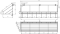 HWHOY-H106C1 ตะแกรงเอนกประสงค์ติดผนัง800MM.มีตะขอ H106C1