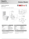 TF-2625SC-WT-0 สุขภัณฑ์ แบบสองชิ้น 3/4.5 ลิตร รุ่น CYGNET HYGIENE RIM