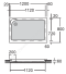 B07370-6DACT RECTAN SHOWER TRAY