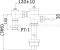 TS401NSK ฟลัชวาล์วโถสุขภัณฑ์ท่อตรง