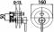 CT518A#GR2 วาล์วผสมเปิด-ปิดน้ำแบบก้านโยก ชนิดฝังผนังแบบมี Divertor รุ่น ANTHONY