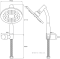 WS-8161SR ฝักบัวอาบน้ำ แบบสายอ่อน