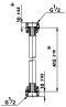 C961036 สายน้ำดี (WATER INLET HOSE) S721