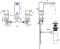 A-1303-130B ก๊อกผสมอ่างล้างหน้า แบบ 3 รูก๊อก ไม่รวมสะดืออ่างและสต๊อปวาล์ว รุ่น ACACIA EVOLUTION