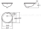 TF-0433-WT-0 อ่างล้างหน้า แบบฝังใต้เคาน์เตอร์ รุ่น CONCEPT