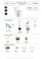 C107147 สุขภัณฑ์ แบบชิ้นเดียว 4.5 ลิตร รุ่น GRAND TETRAGON
