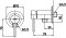 CT1261A1#BL วาล์วเปิด-ปิดน้ำสำหรับฝักบัว รุ่น GEO