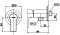 CT1261A2#BL วาล์วเปิด-ปิดน้ำสำหรับฝักบัว รุ่น GEO