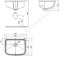 WP-6392-WT อ่างล้างหน้า แบบฝังใต้เคาน์เตอร์ รุ่น LOVEN