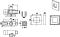 CT6001#BGR(HM) ข้อต่อฝักบัวสายอ่อน(สีทองด้าน)
