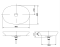 LW4706#MBL อ่างล้างหน้า แบบวางบนเคาน์เตอร์