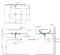 LW4704#MBL อ่างล้างหน้า แบบวางบนเคาน์เตอร์