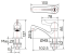 KF-02-100-50 ก๊อกอ่างล้างหน้า (น้ำเย็น) แบบติดเคาน์เตอร์