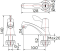 KF-01-100-50 ก๊อกอ่างล้างหน้า (น้ำเย็น) แบบติดเคาน์เตอร์