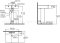 TF-0550/0742-WT-0 อ่างล้างหน้า แบบขาตั้ง รุ่น CONCEPT CUBE 